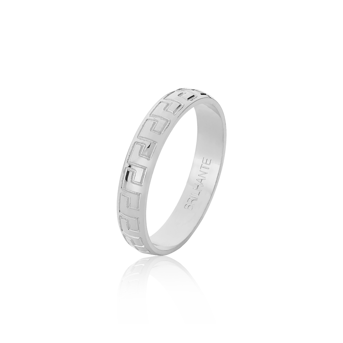 Aliança Clássica Prata AL282