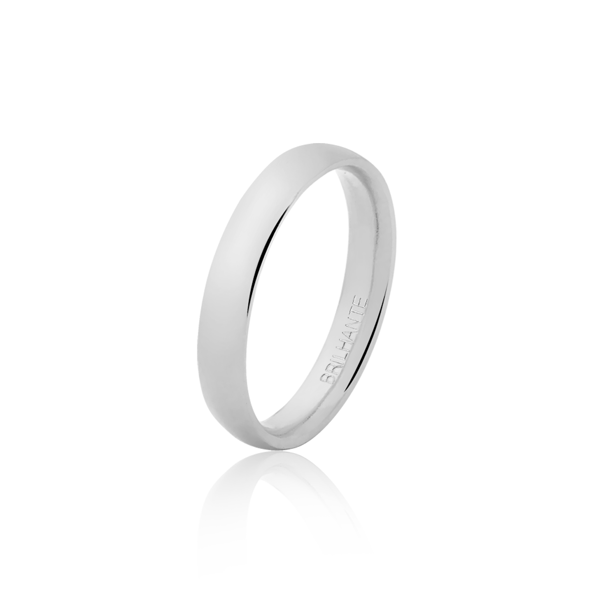 Aliança Clássica Prata AN35