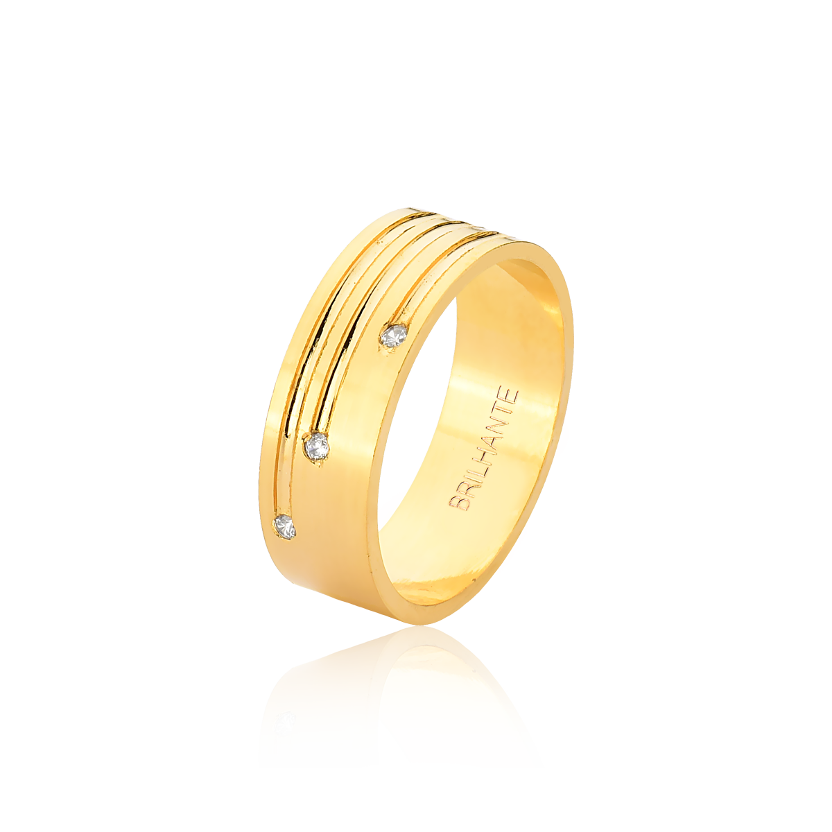 Aliança Elegance C3F65