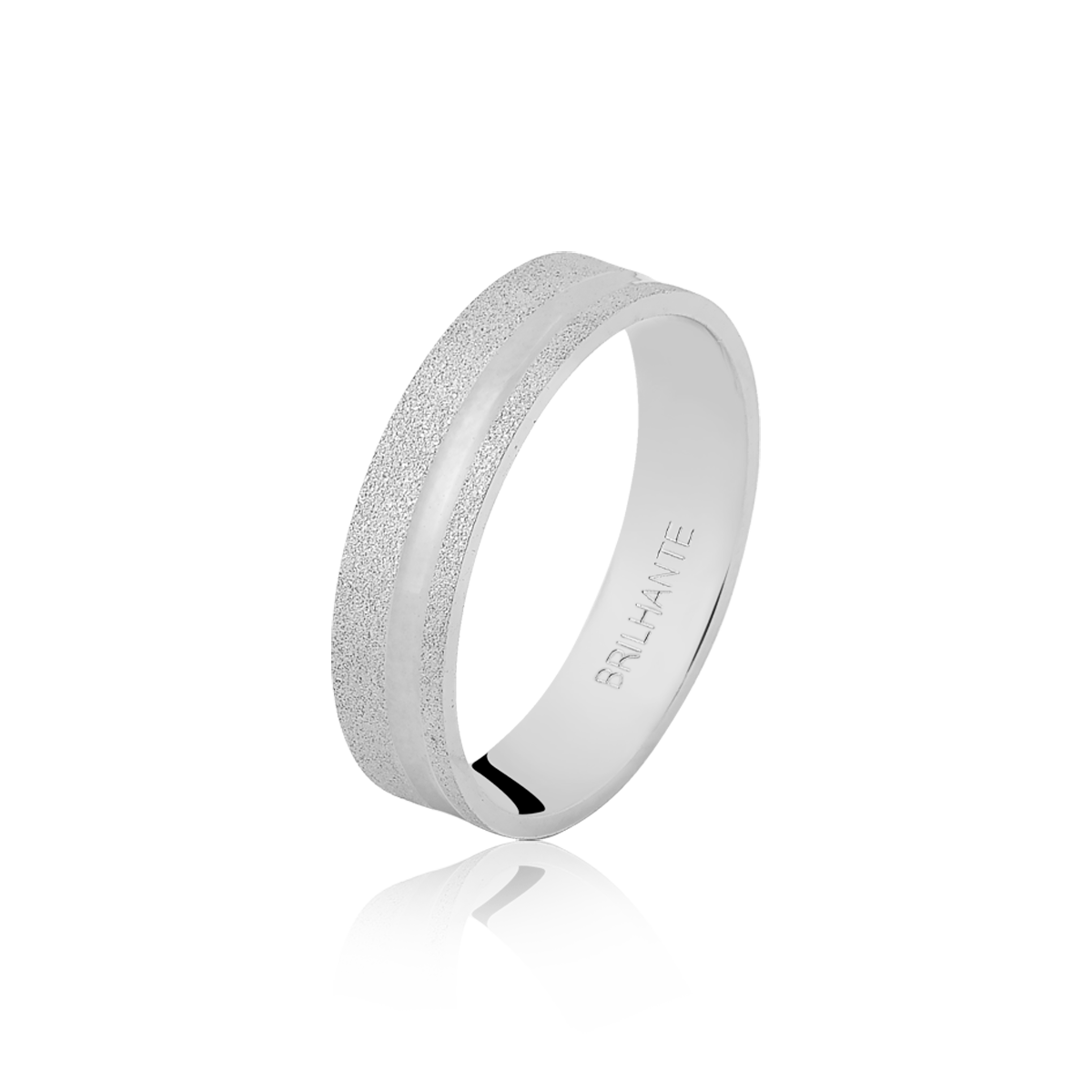 Aliança Clássica Prata CFFA50