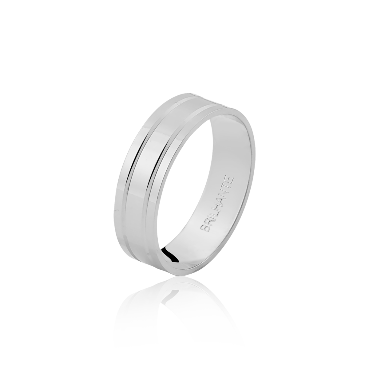 Aliança Clássica Prata CFL55