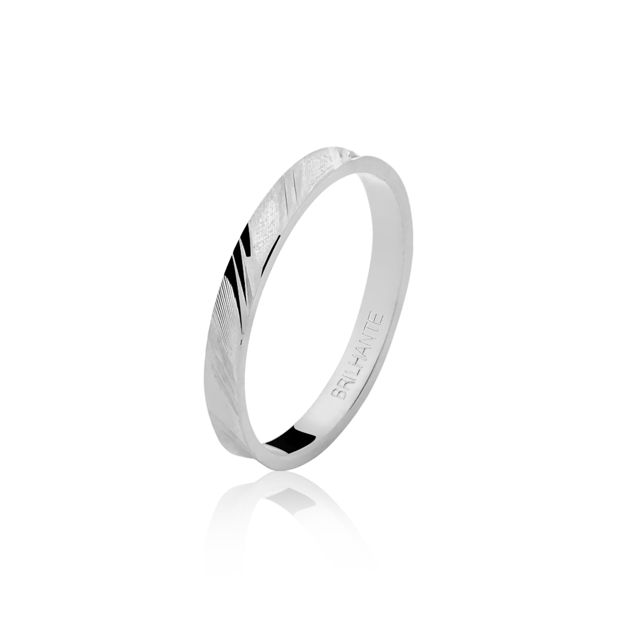 Aliança Clássica Prata F425