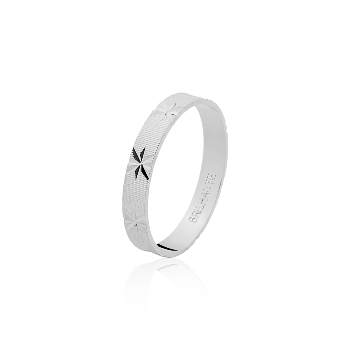 Aliança Clássica Prata FE30