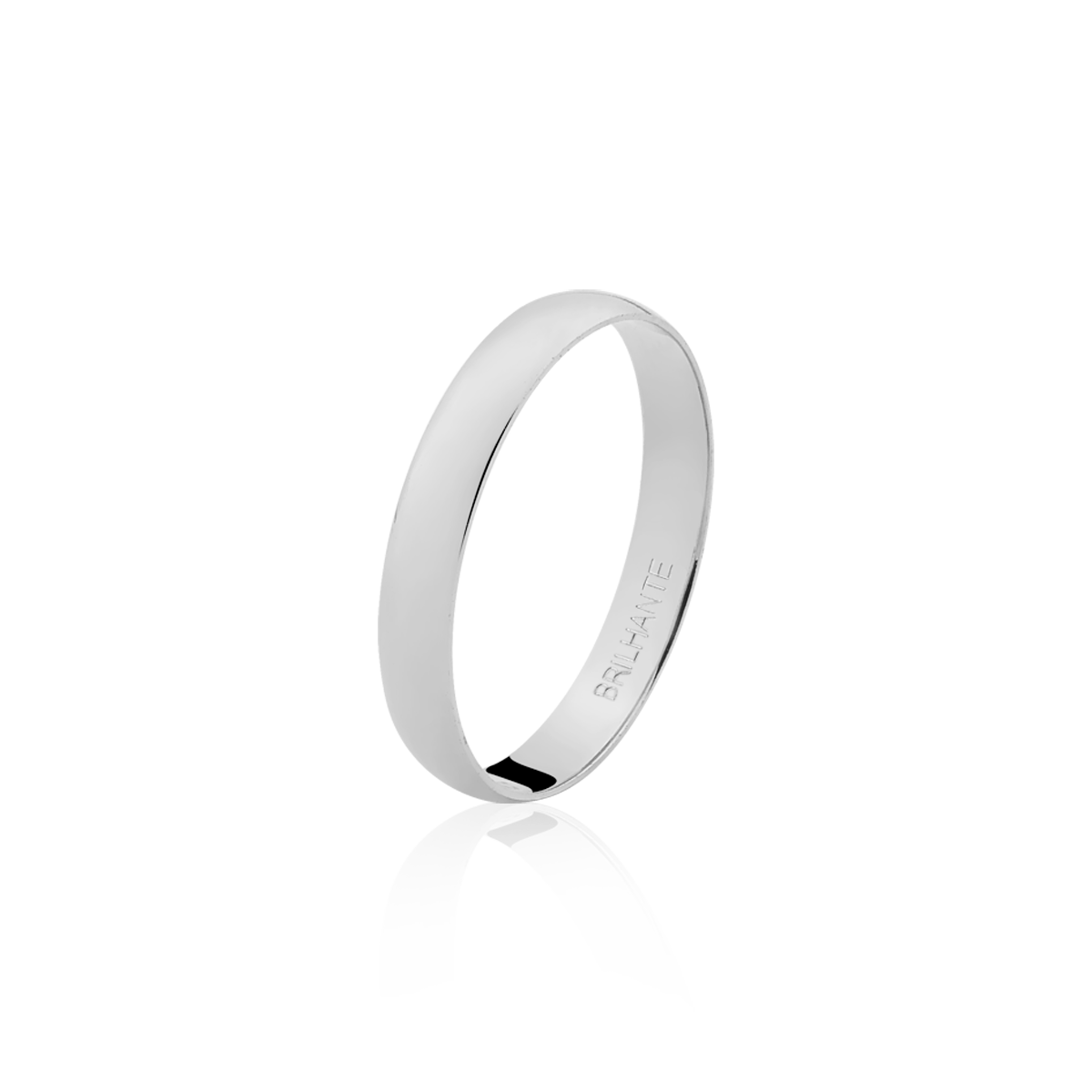 Aliança Clássica Prata MC30