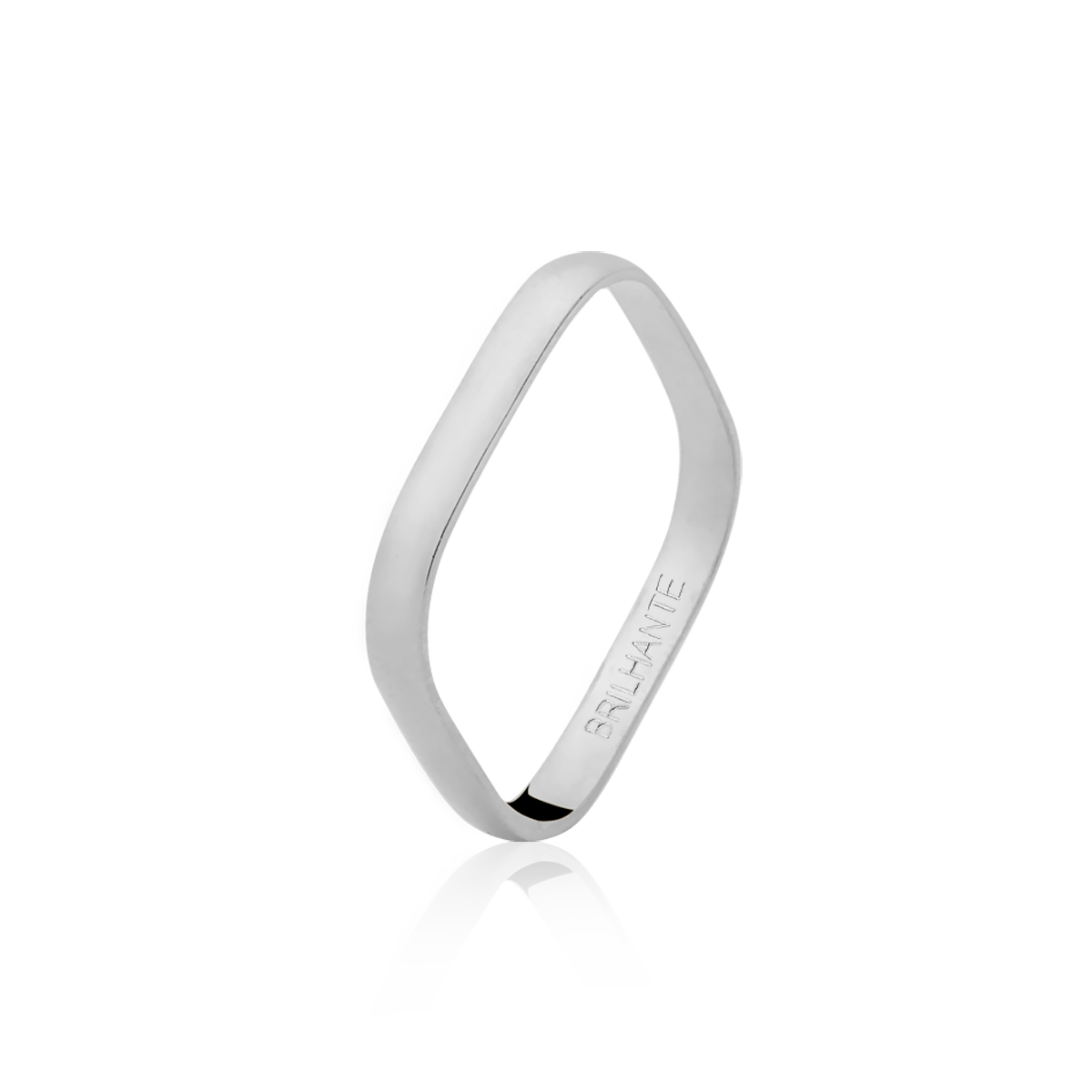 Aliança Clássica Prata MQ 25