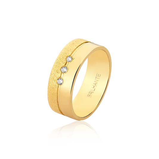 Aliança Elegance AM3P70