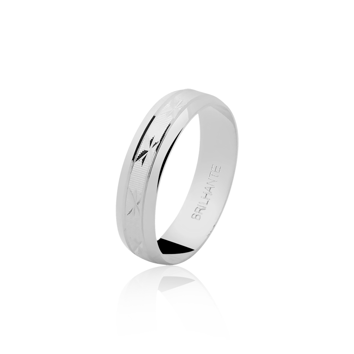 Aliança Clássica Prata BOX250