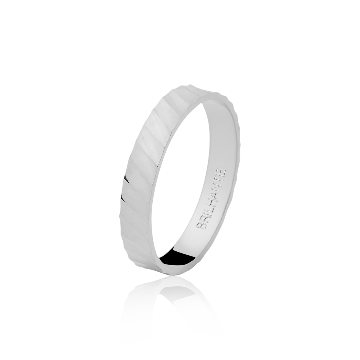 Aliança Clássica Prata CCM35