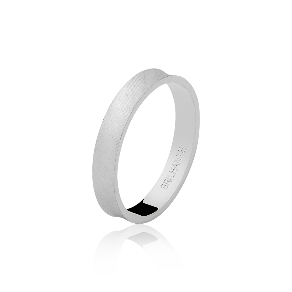 Aliança Clássica Prata CF35