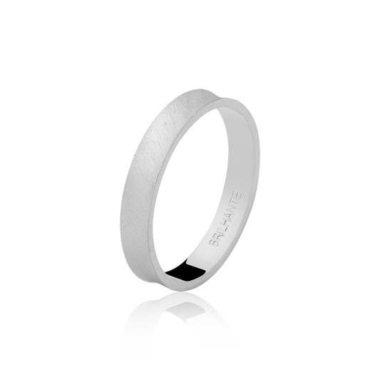 Aliança Clássica Prata CF35