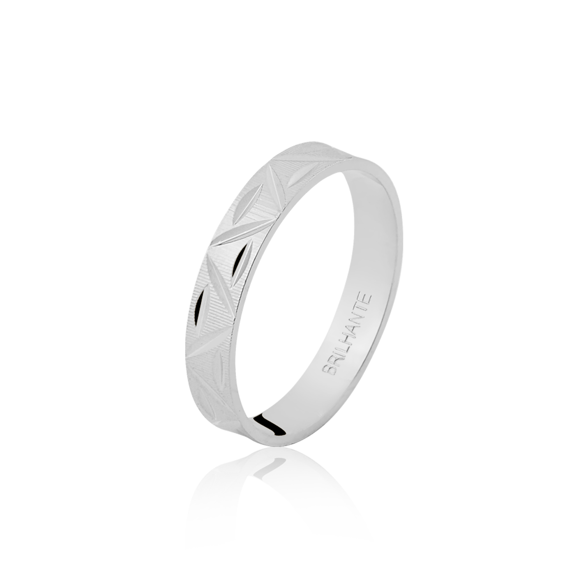 Aliança Clássica Prata CFC35