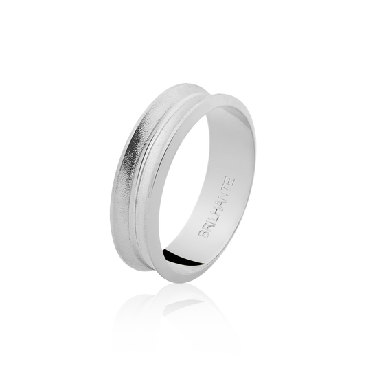 Aliança Clássica Prata CFDF60