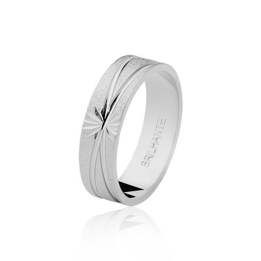 Aliança Clássica Prata CFEF60