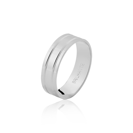 Aliança Clássica Prata CFL55