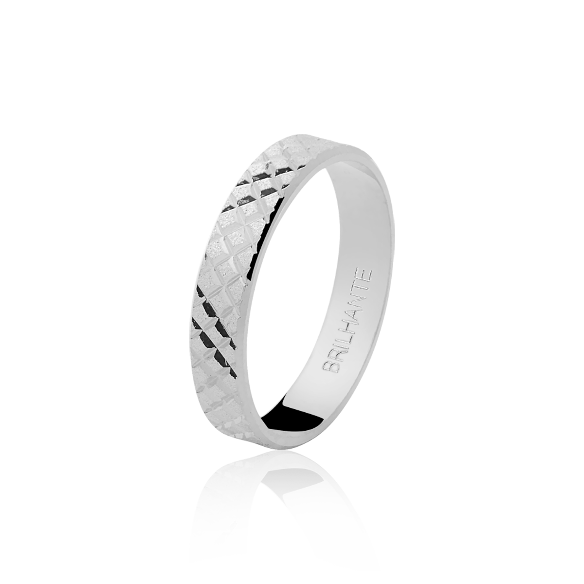 Aliança Clássica Prata CFQ40