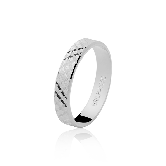 Aliança Clássica Prata CFQ40