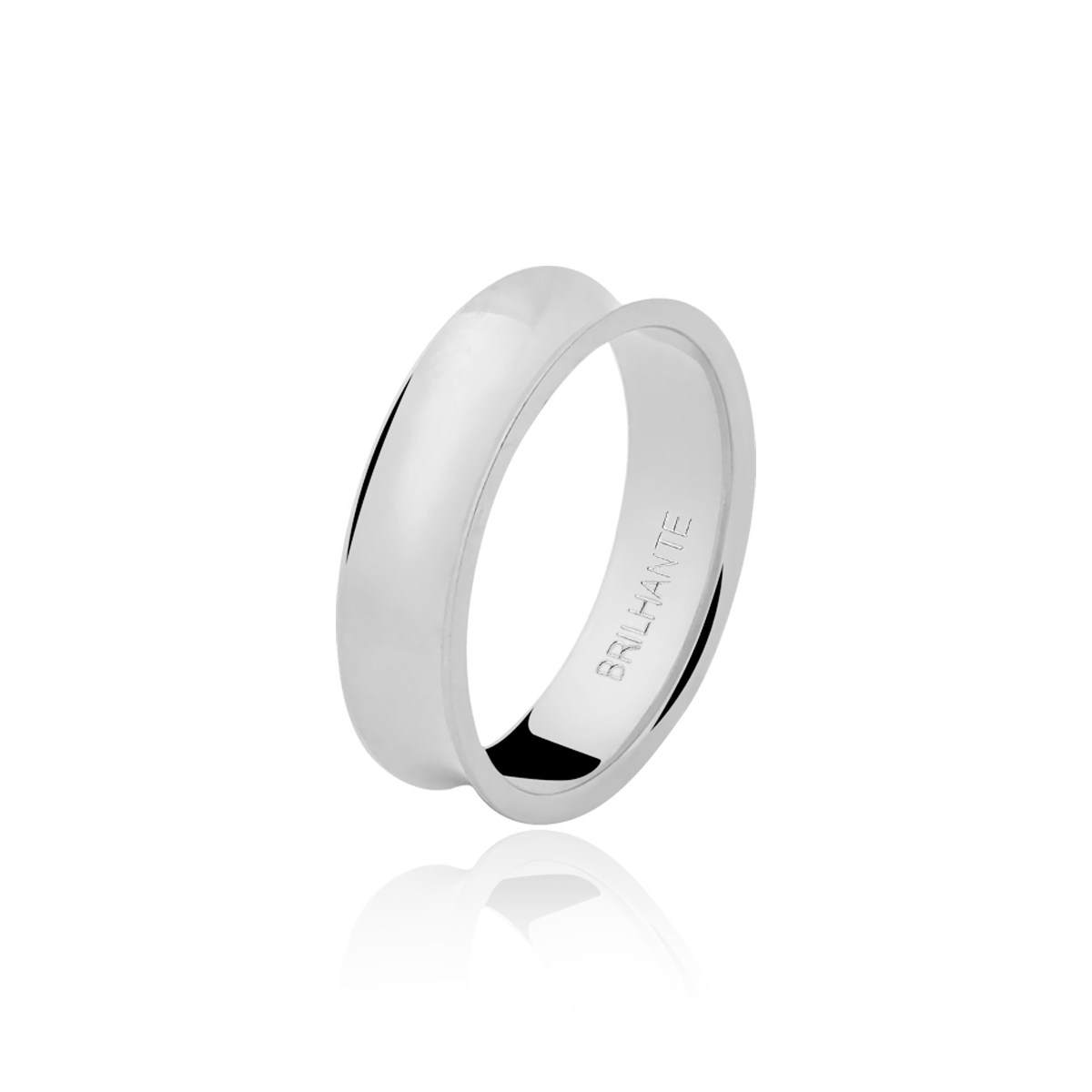 Aliança Clássica Prata CL50