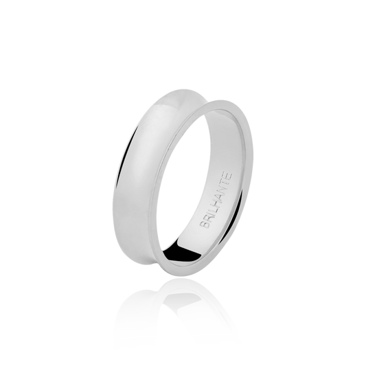 Aliança Clássica Prata CL50