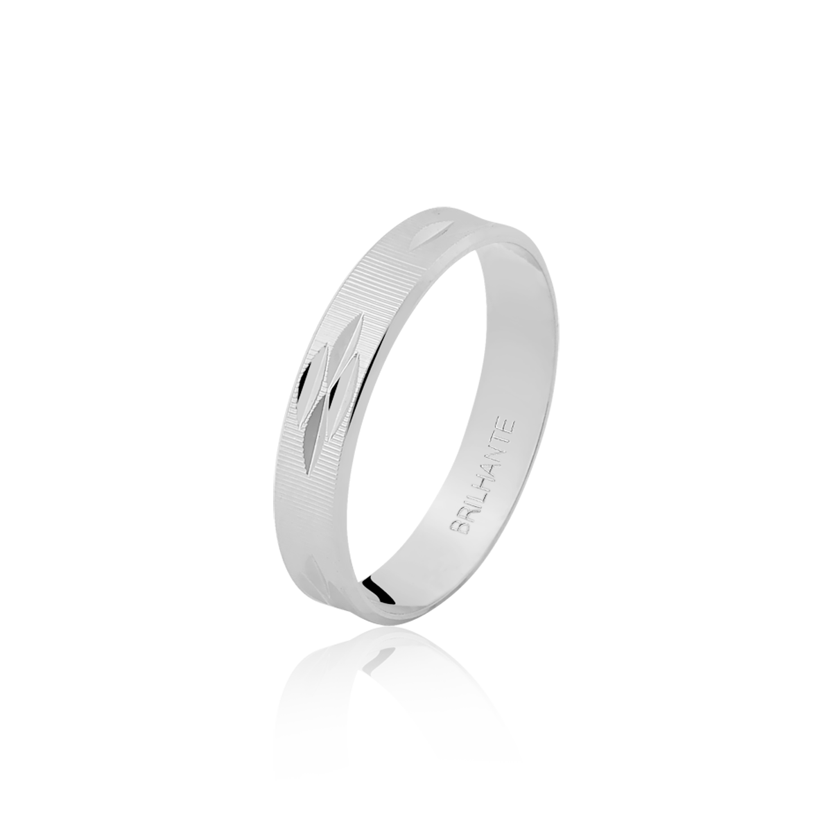 Aliança Clássica Prata DFC40