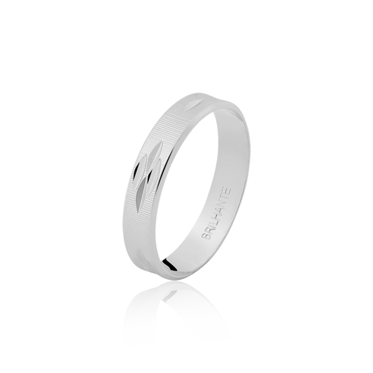 Aliança Clássica Prata DFC40