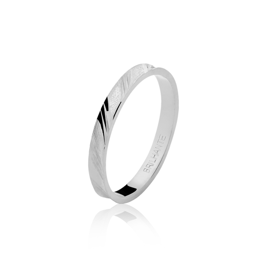 Aliança Clássica Prata F425