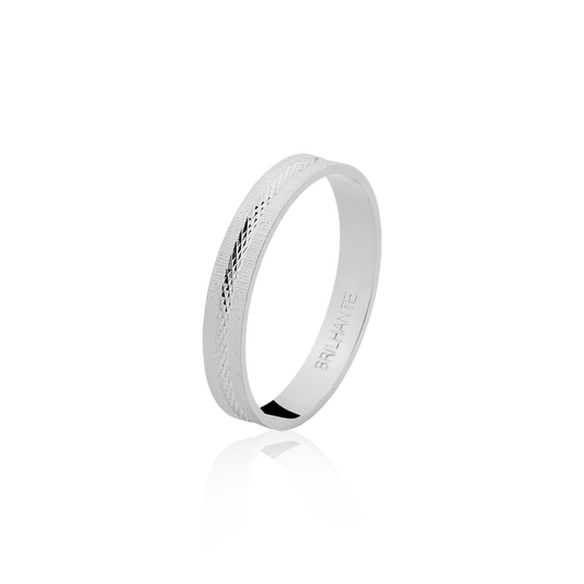 Aliança Clássica Prata FQ30