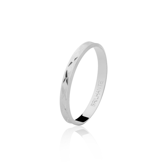 Aliança Clássica Prata FXD25