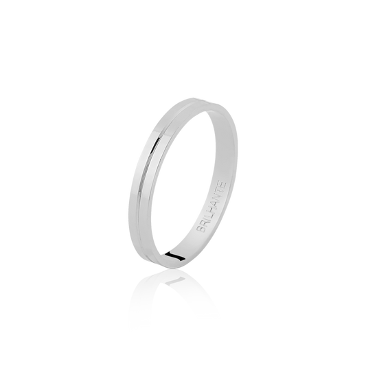 Aliança Clássica Prata LCF25