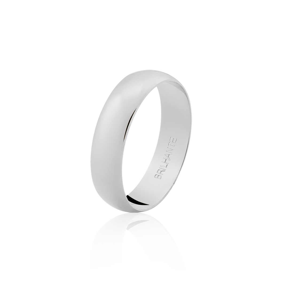 Aliança Clássica Prata MC50