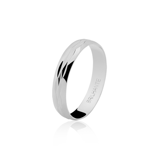 Aliança Clássica Prata MCC 40