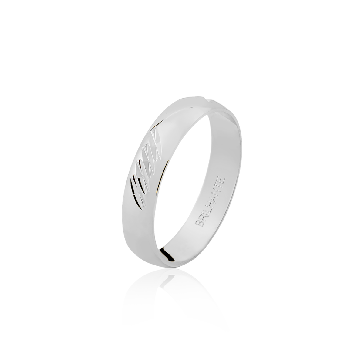 Aliança Clássica Prata MCX 40