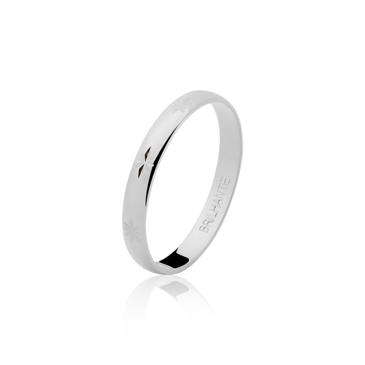 Aliança Clássica Prata ME 30