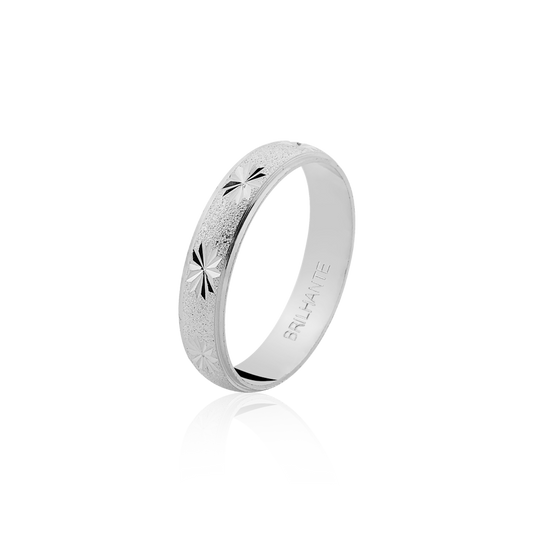 Aliança Clássica Prata MFE 40