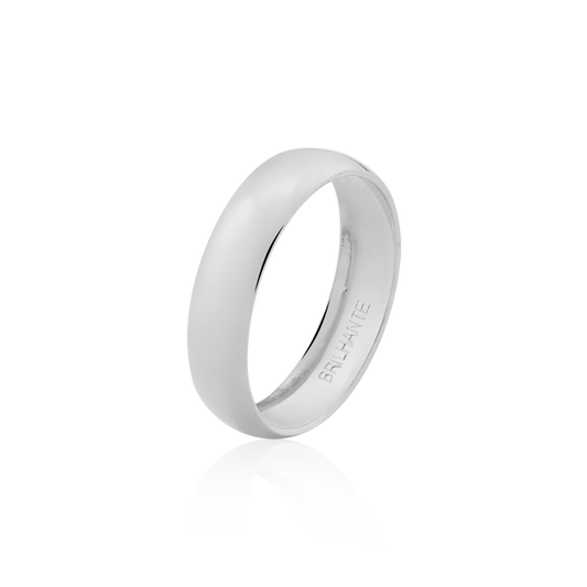 Aliança Clássica Prata MO 50