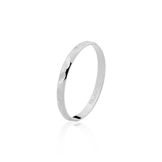 Aliança Clássica Prata MV 20