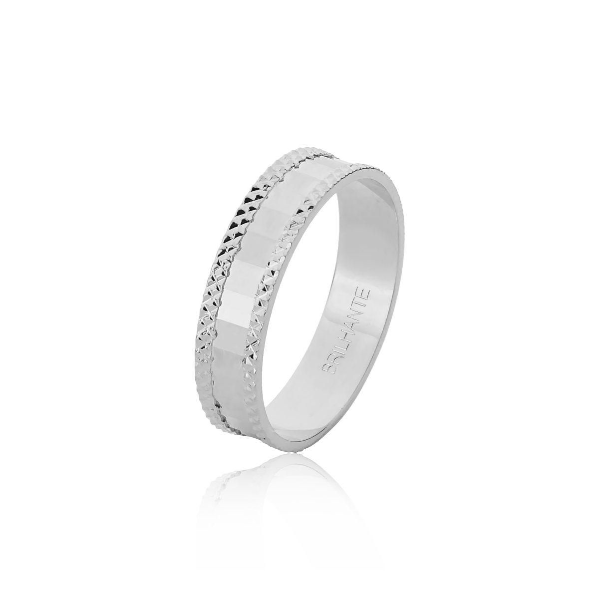 Aliança Clássica Prata OC 50