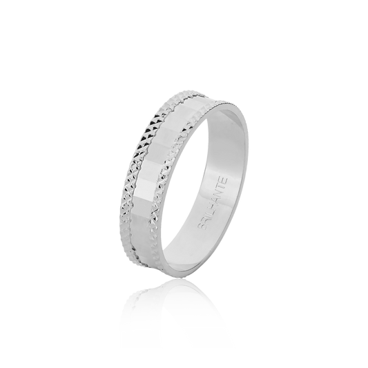 Aliança Clássica Prata OC 50